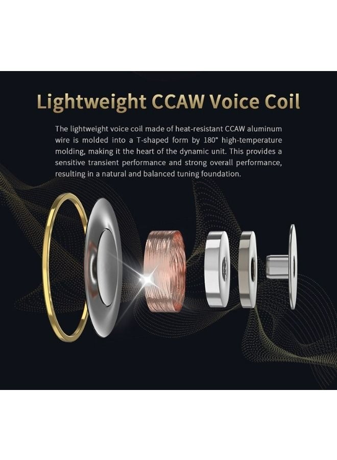 QKZ AKX In Ear Dynamic Earphone Professional Monitoring Level HiFi Headphones With Microphone Noise Isolation 3.5mm Jack For Running Gaming - Image 3